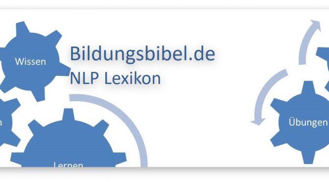 NLP Lexikon Überblick über die wichtigsten Begriffe, Definitionen und Techniken im NLP Neurolinguistische Programmierung, Sortiert von A - Z.